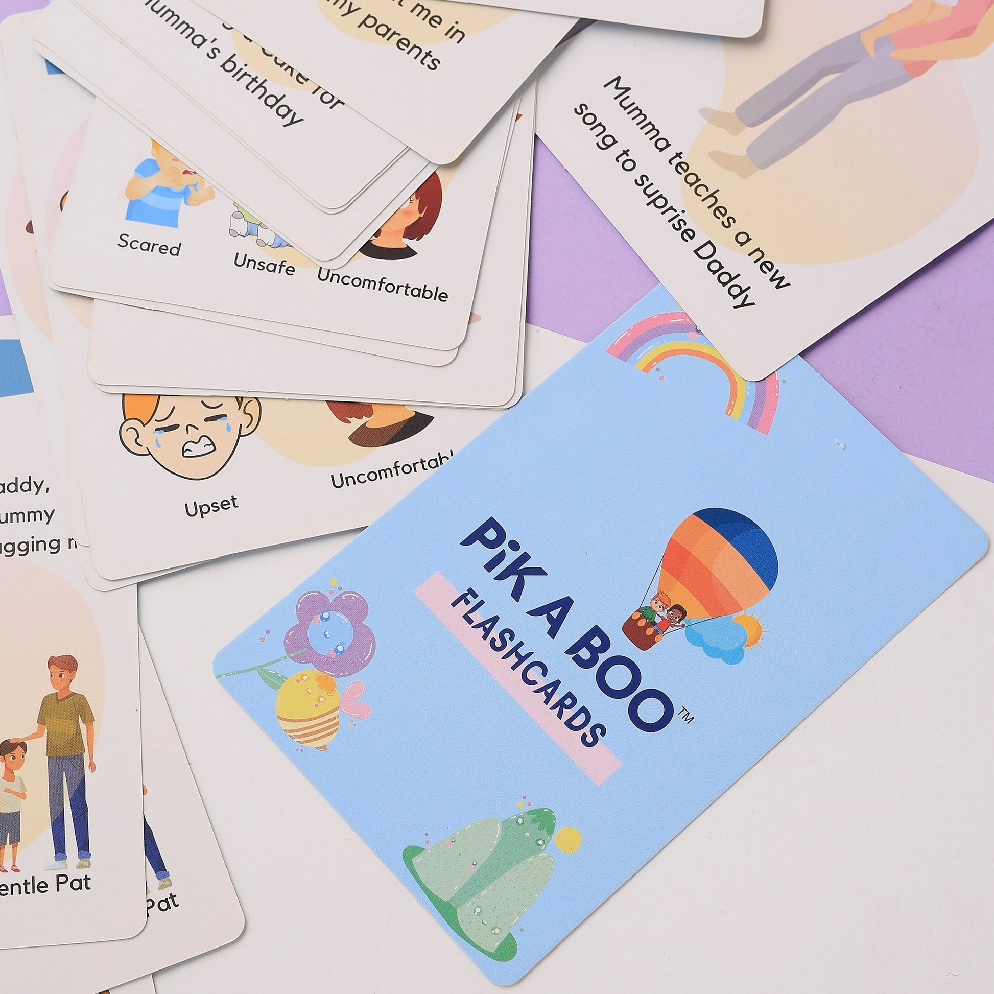 Good Touch Bad Touch Flash Cards | Early Learning Fun