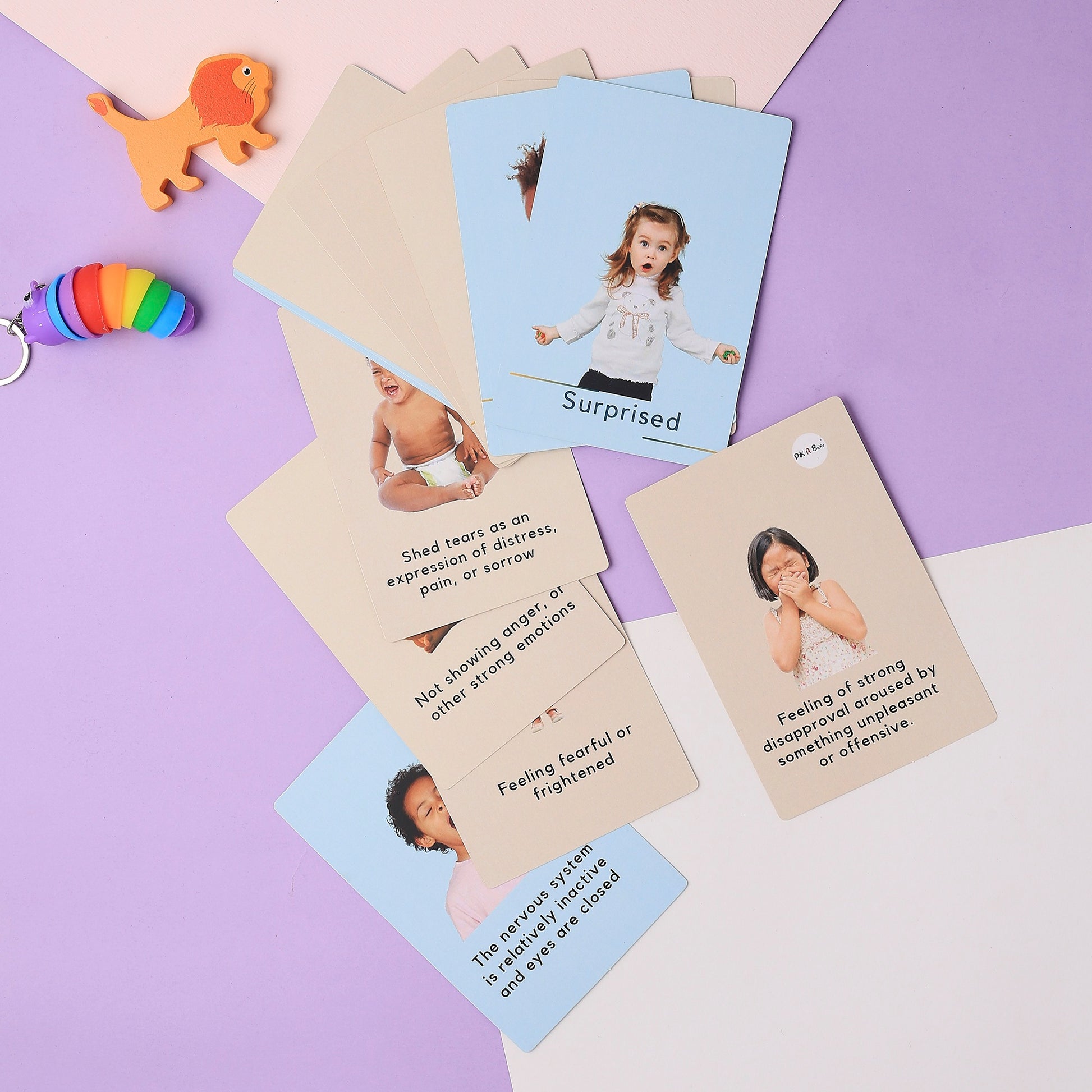 Emotions & Feelings Flash Cards | Early Learning for Kids