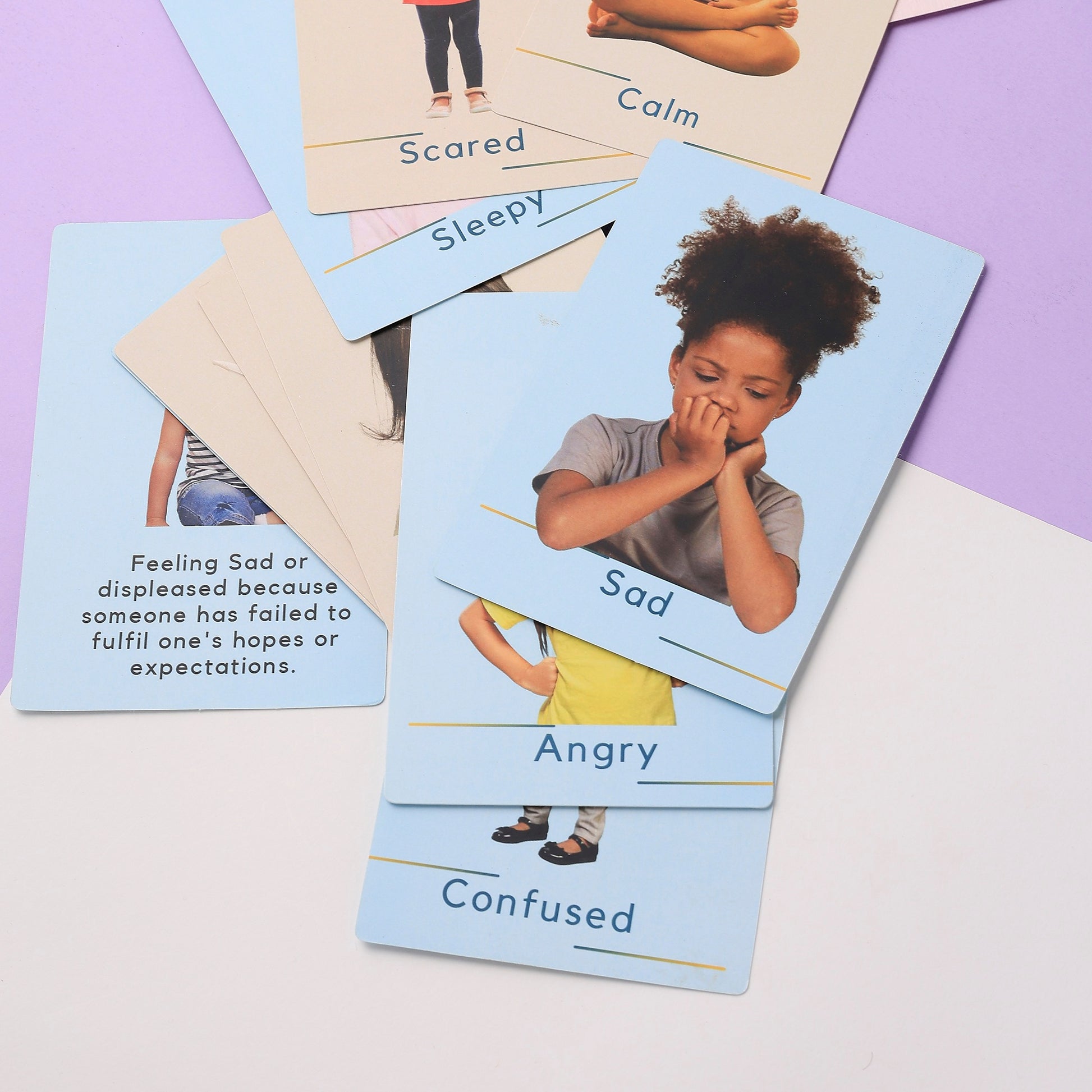 Emotions & Feelings Flash Cards | Early Learning for Kids
