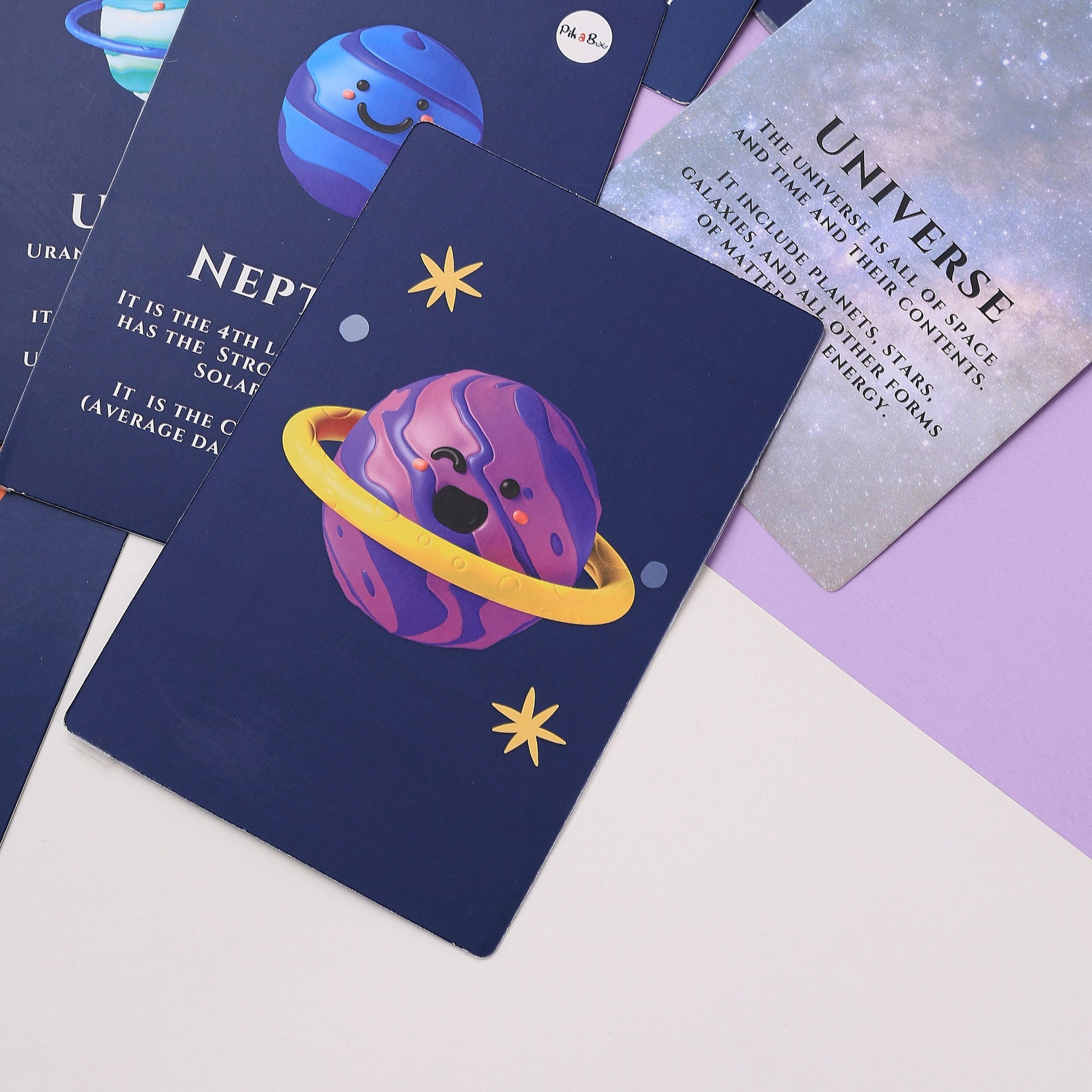 Solar System Flash Cards – Colorful & Educational | Early Learning
