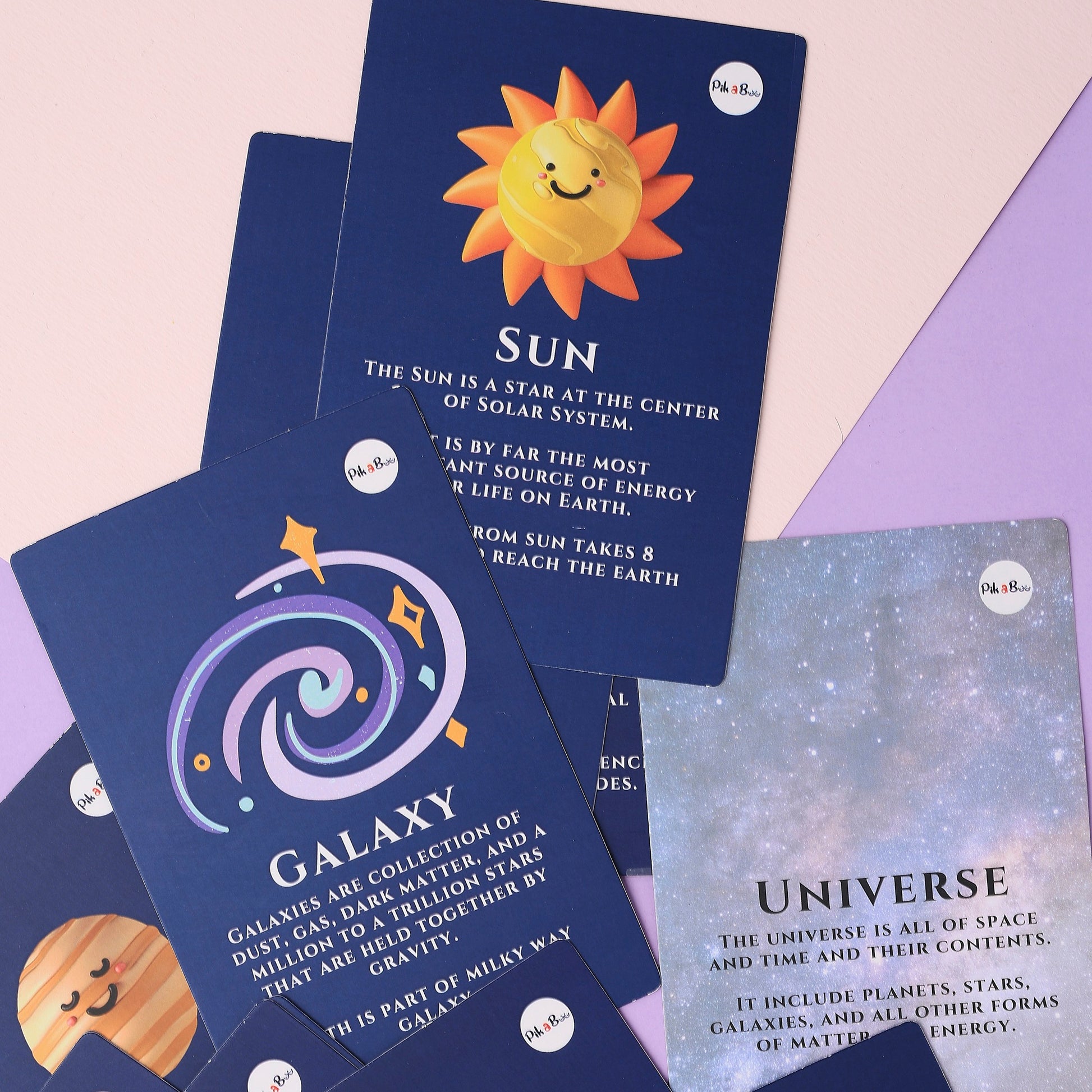 Solar System Flash Cards – Colorful & Educational | Early Learning