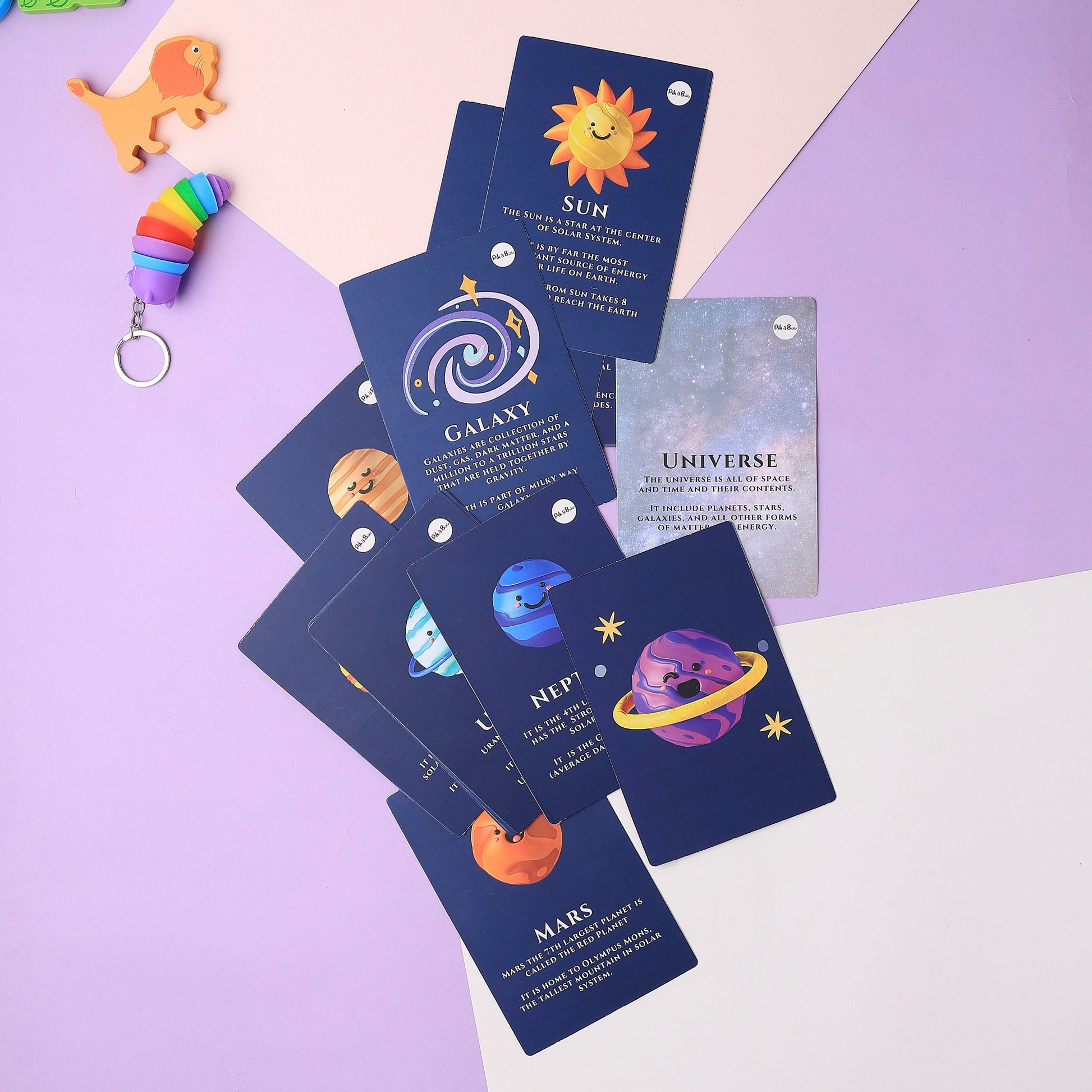 Solar System Flash Cards – Colorful & Educational | Early Learning