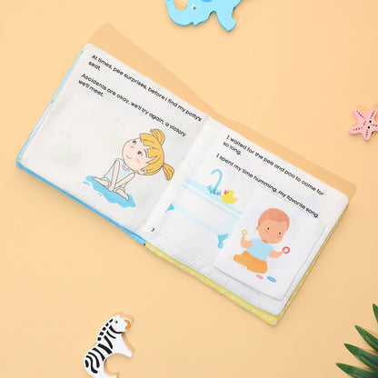 Baby’s Potty Time Cloth Book – Interactive Training Fun