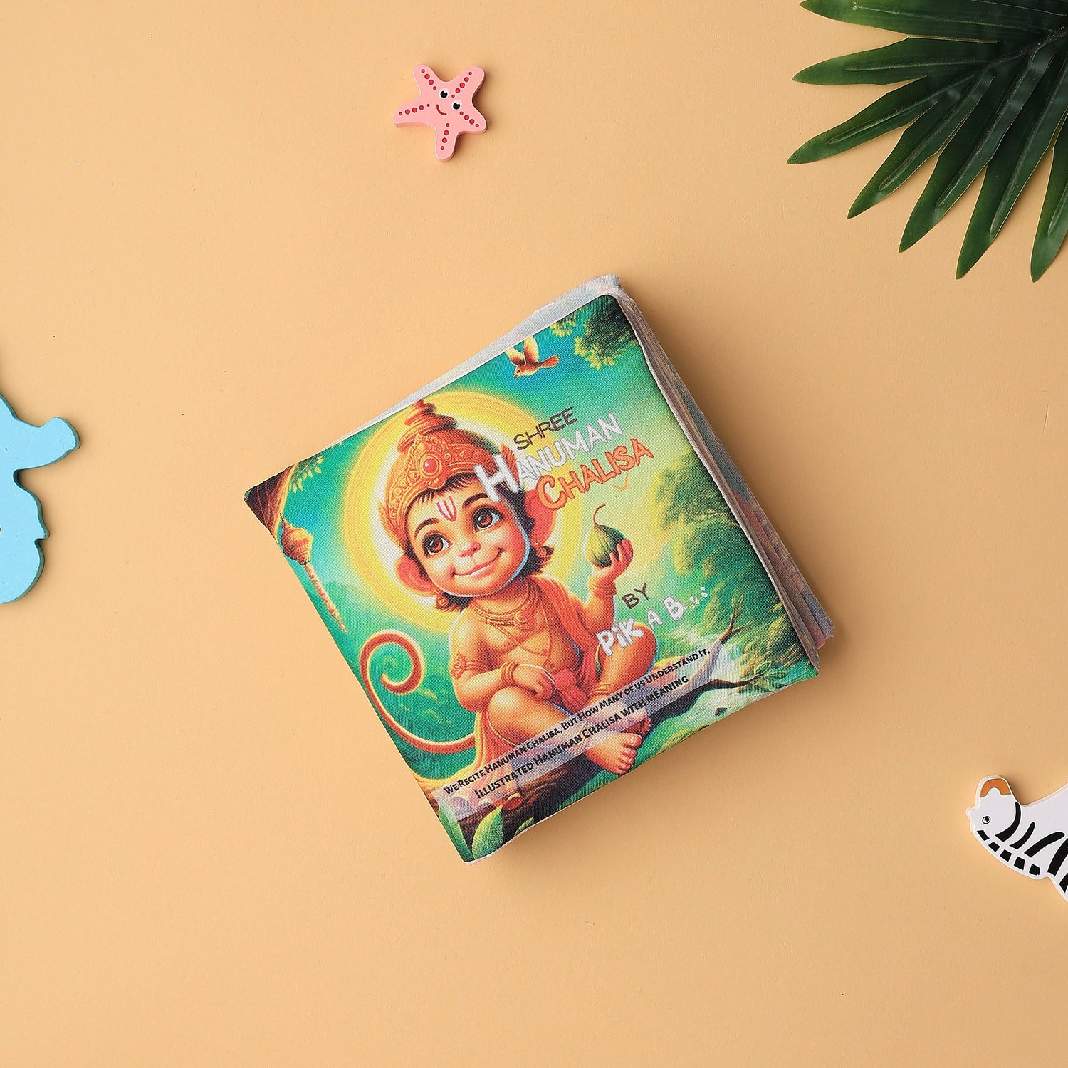 English  Hanuman Chalisa Cloth Book  for Kids & Adults