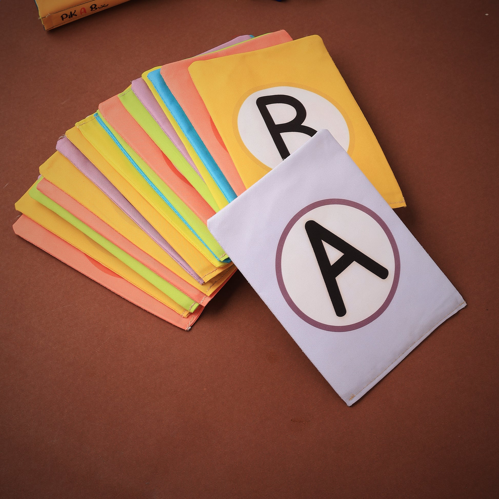Cloth Alphabet Flash Cards | Early Learning & Brain Play