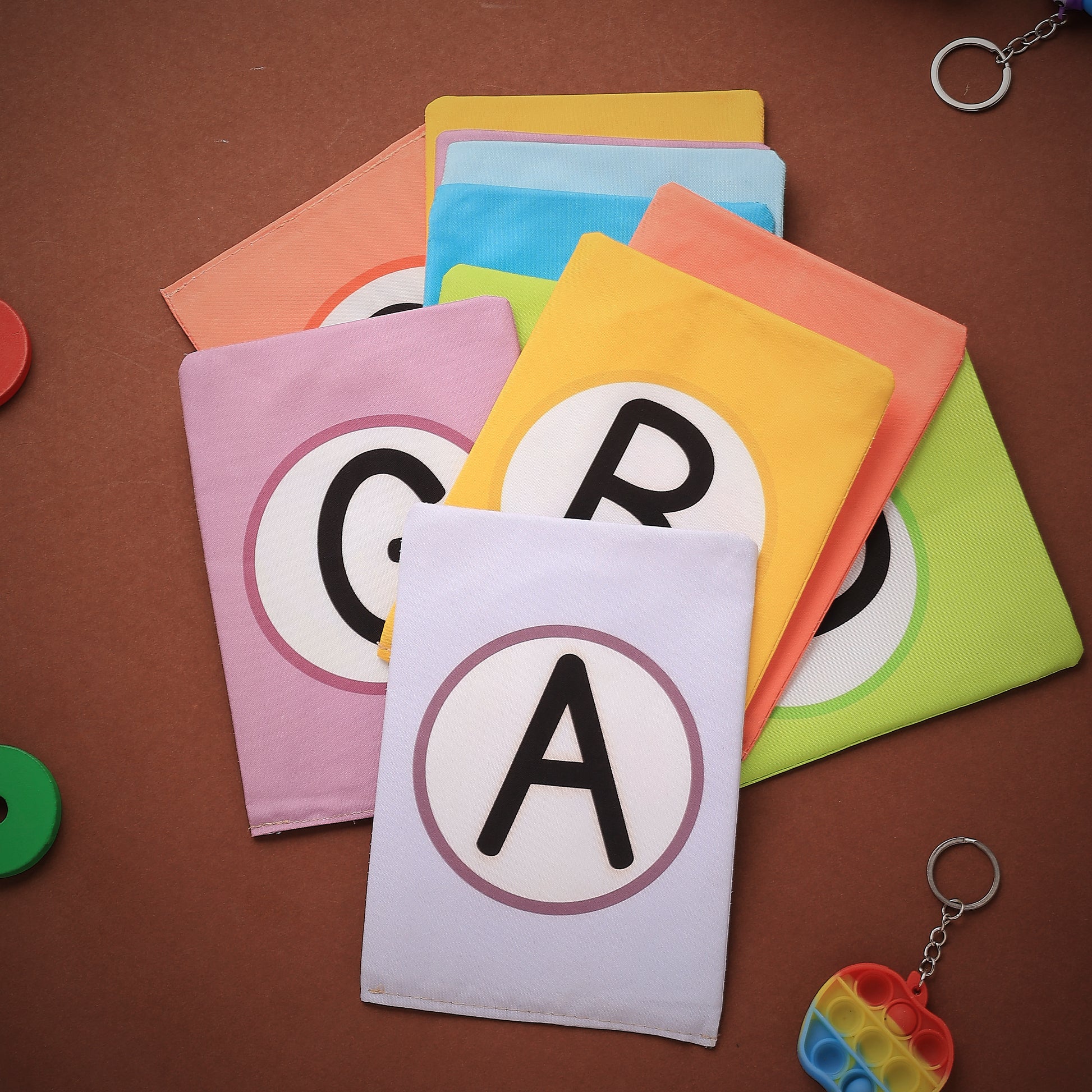 Cloth Alphabet Flash Cards | Early Learning & Brain Play