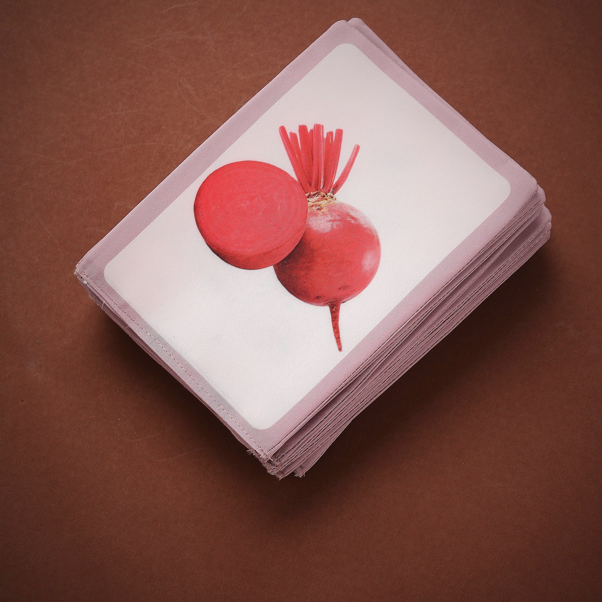 Cloth Vegetable Flash Cards | Early Learning & Fun