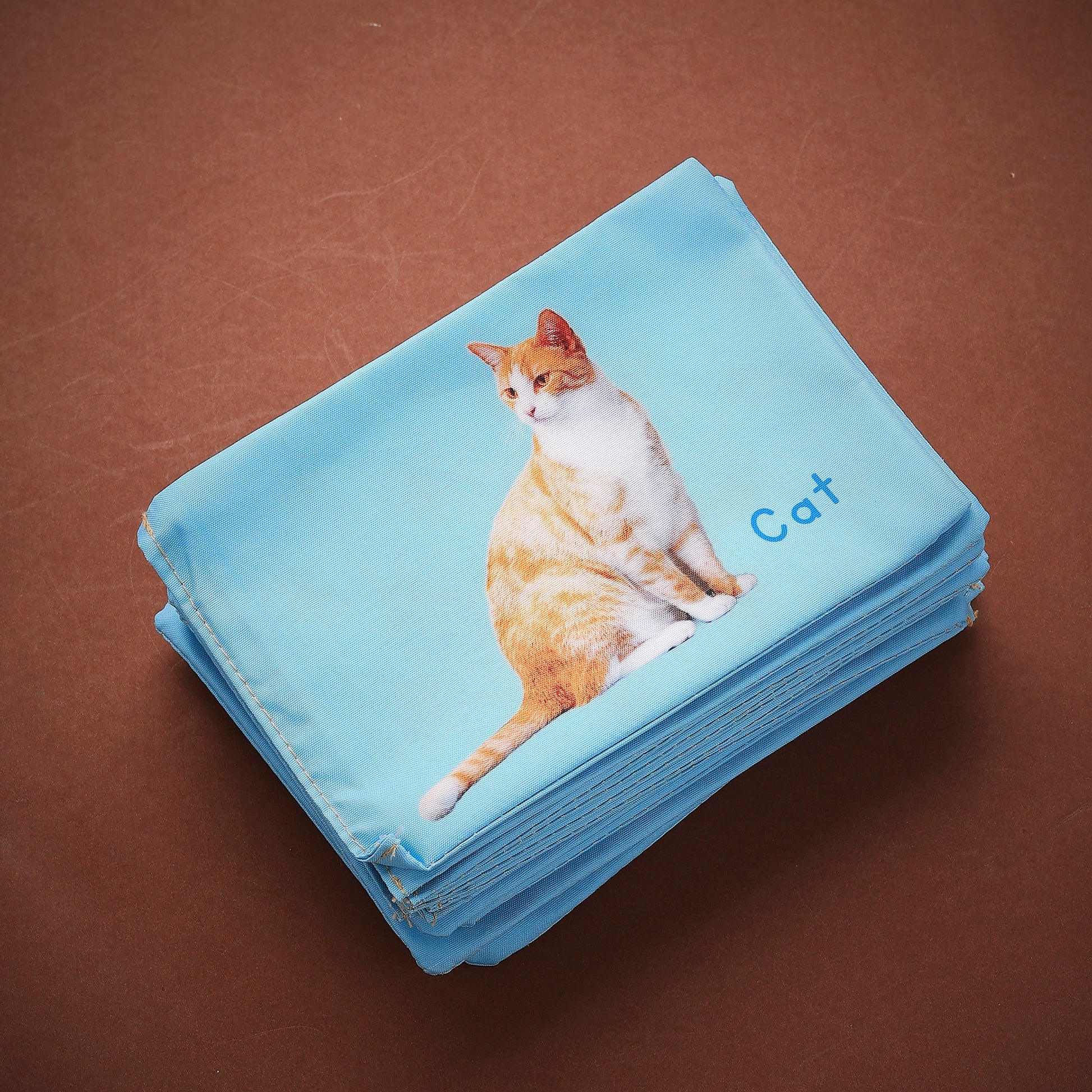 Cloth Farm Animal Flash Cards | Early Learning & Brain Fun