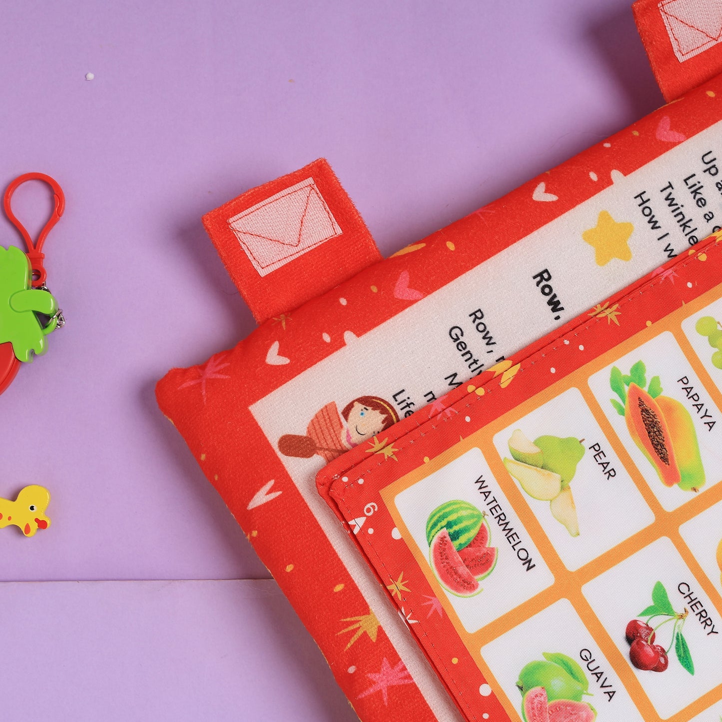 Red Learning Cushion Book Level 1 | English Rhymes for Kids