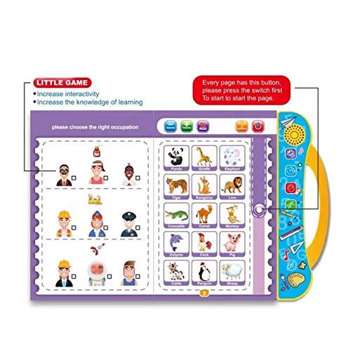 Intelligence All in One Sound Book For Toddlers Infants Early Interactive Learning PreSchool