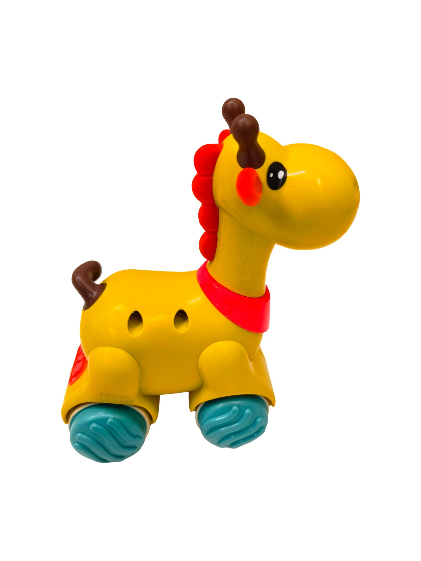 Press & Go Giraffe Car Toy – Baby Crawling Toy 6M+