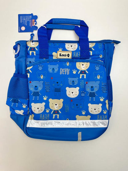 KAWAII BUDDY BEAR BAGS FOY MOMMIES, BABIES, TODDLERS FOR TRAVEL, FUNCTION, TUTION