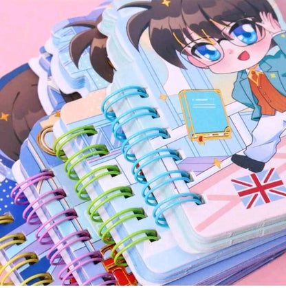 Kawaii British Boy Mini Diary – Cute A6 Notebook for Kids