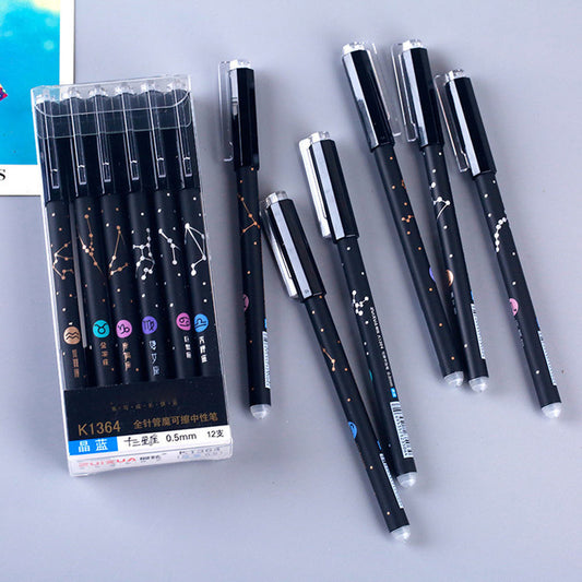 Constellation Erasable Gel Pens – 0.5mm Fine Tip for Primary Students