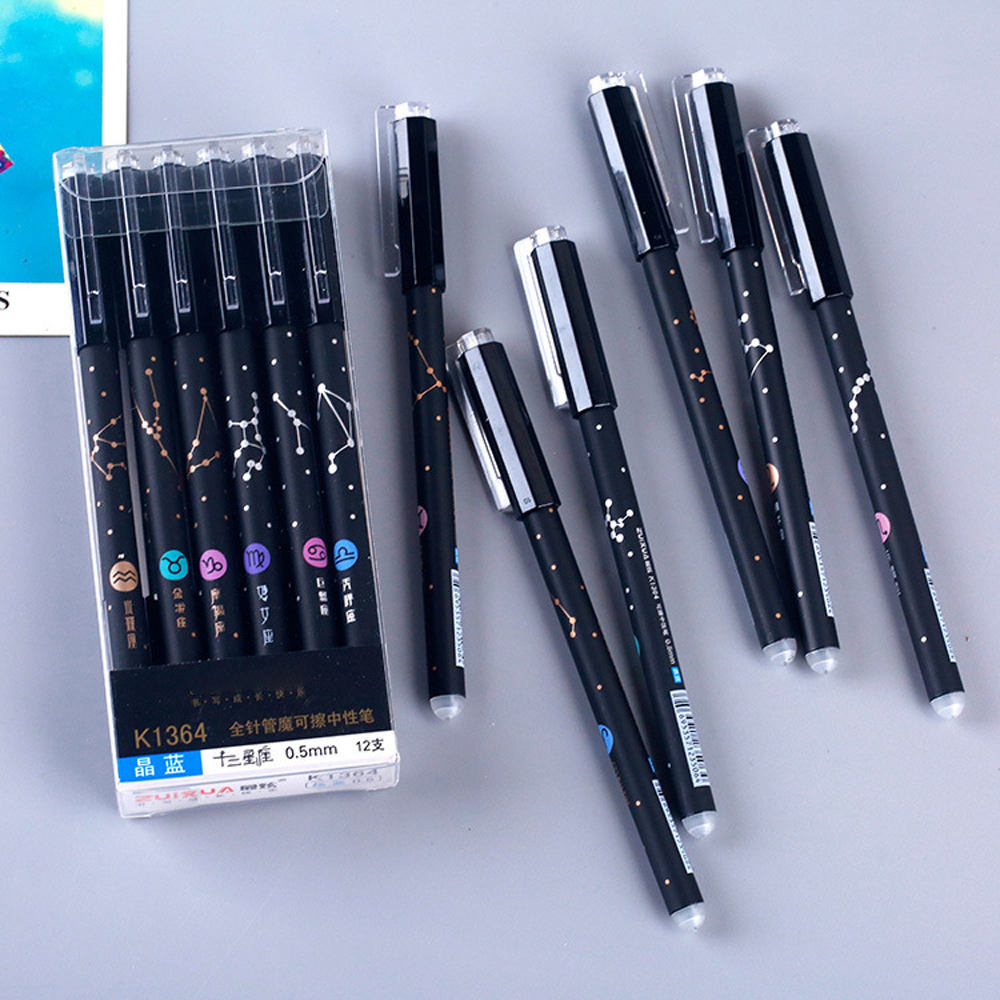 Constellation Erasable Gel Pens – 0.5mm Fine Tip for Primary Students