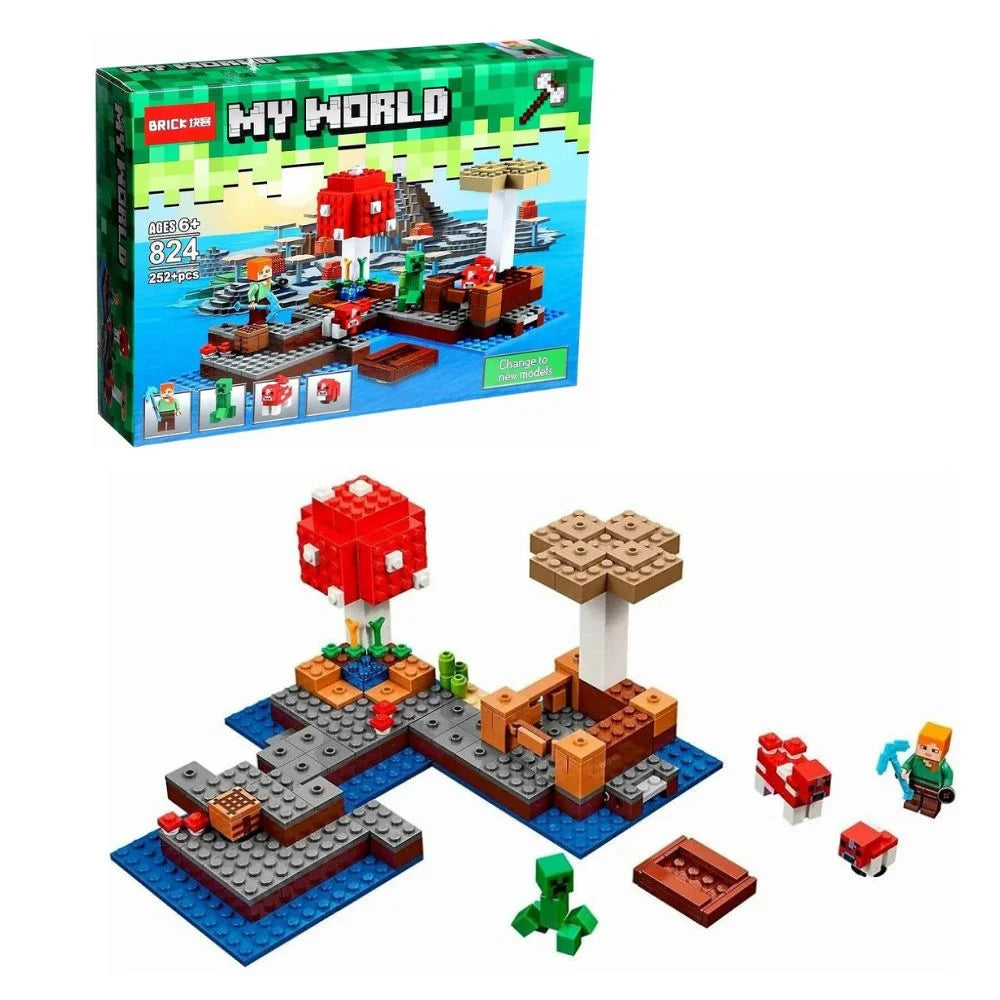 My World 252-Piece Building Block Set – Creative Construction Toy for Kids