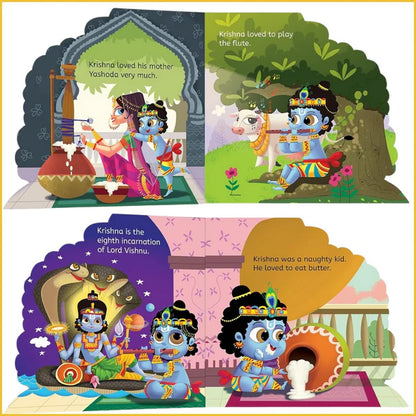 My First Shaped Board Book- Krishna