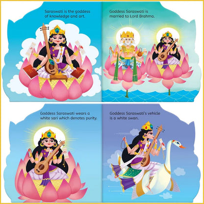 My First Shaped Board Book- Saraswati