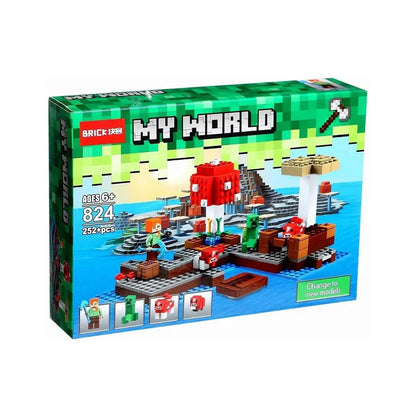 My World 252-Piece Building Block Set – Creative Construction Toy for Kids