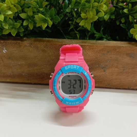 Sports Alarm Watch with Digital Dial Water Resistant