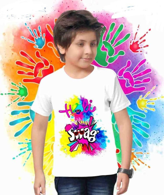 Holi T-shirts For Kids and Adults