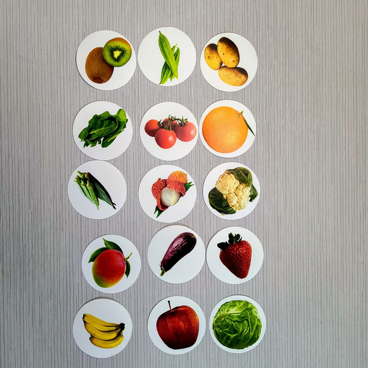 Fruit & Vegetable Cloth Mat – Learn Healthy Foods