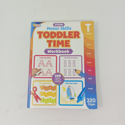 1001 Toddler Time Learning Activities: A Steam Workbook