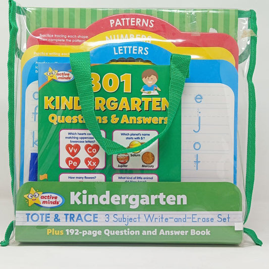 Active Minds - Kindergarten  Tote & Trace