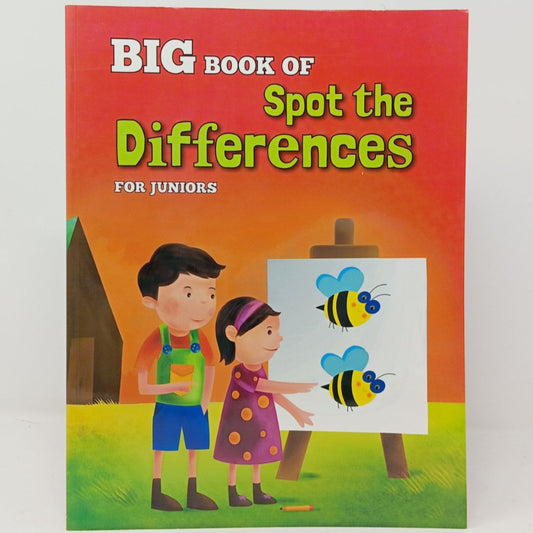 Big Book of Spot the Differences for Juniors: Fun Brain-Building Puzzles for Kids 👀🧩