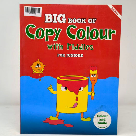 Big Book of Copy Colour with Riddles for Juniors – Fun & Brain-Boosting Activities 🎨🧠