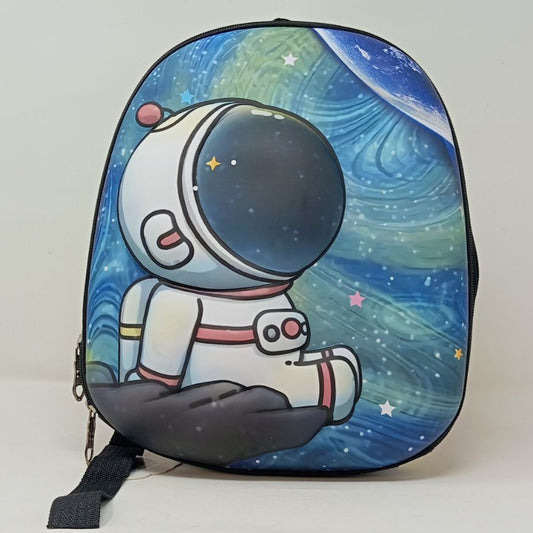 Astronaut 3D Cartoon Print Kids School Backpack