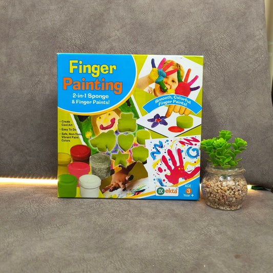 Finger Painting Set – Creative and Mess-Free Art Fun for Kids, Perfect for Expressing Imagination and Developing Motor Skills