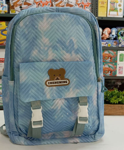 Cute Bear Large Capacity Simple and Versatile Backpack