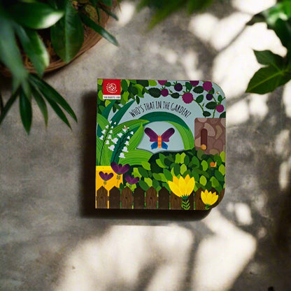 Who's in the Garden? Push Pull Book