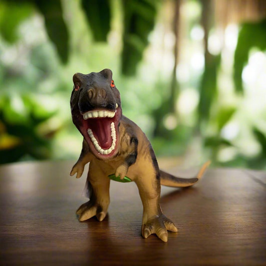 Dinosaurs - Monster Action Figures with Sound & Light Wild Animal Dinosaur Rubber Play Toy for Kids (1pcs)
