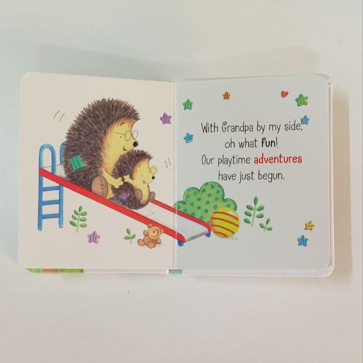 Grandpa'a Hugs - Board Book With Handle