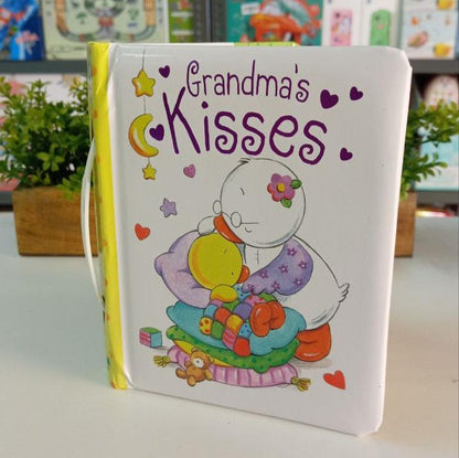 Grandma'a Kisses - Board Book With Handle