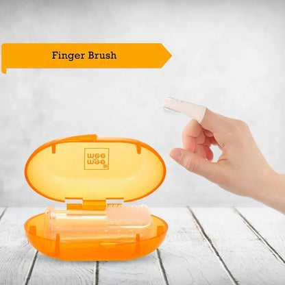 Multifunctional Unique Silicone Finger toothbrush with Soft Bristles