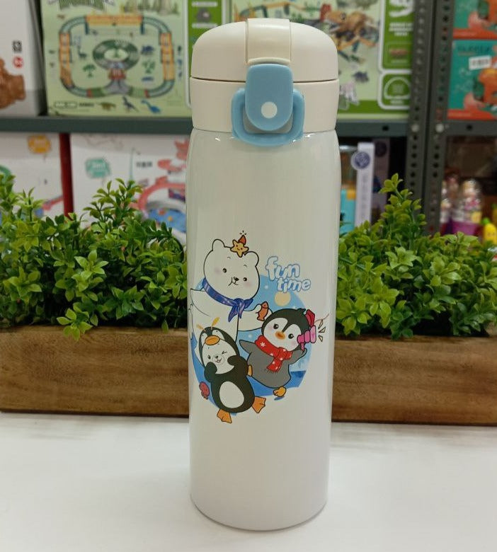 Fun Time Stainless Steel Vacuum Flask Water Bottle 500 Ml