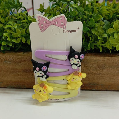 Sweet and Cool Tik Tak Hair Clips For Cute Little Princess