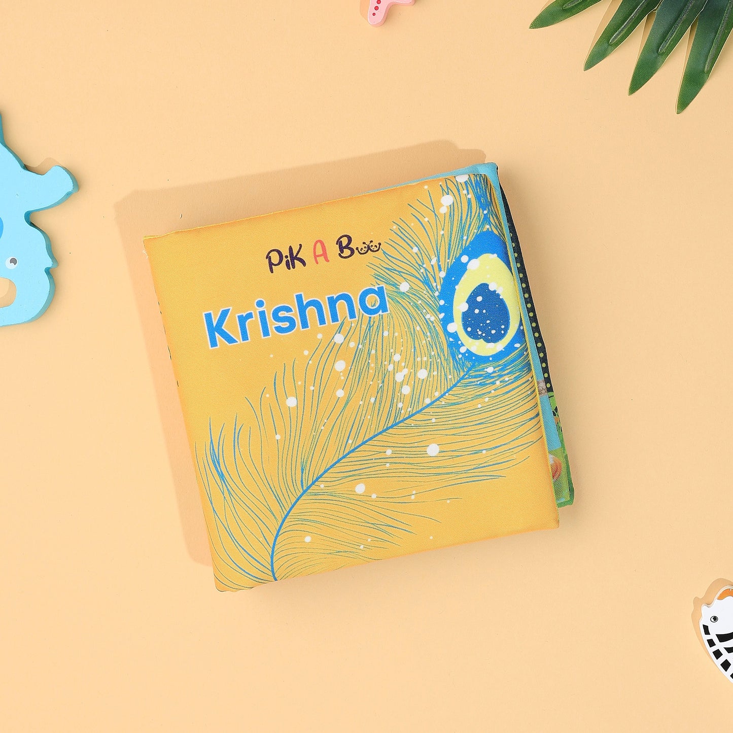 Ritual Cloth Book Combo Bundle - Hanuman Chalisa, Mealtime, Krishna & Baby's Day (4-Book Set)