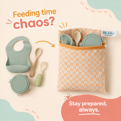 PiK A BOO Multi-Utility Bag | Front Zip Pouch for All & Everyday Use