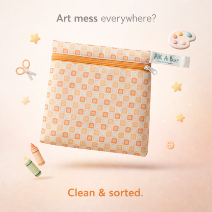 PiK A BOO Multi-Utility Bag | Front Zip Pouch for All & Everyday Use