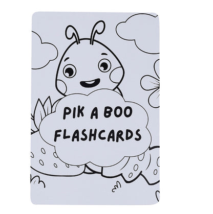 PiK A BOO Animal Affirmation Reusable Flashcards – Write & Wipe Fun (Set of 18)