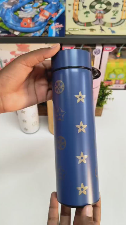 Star Stainless Steel Water Bottle with Temperature Display Kids School 420 ml (3423)