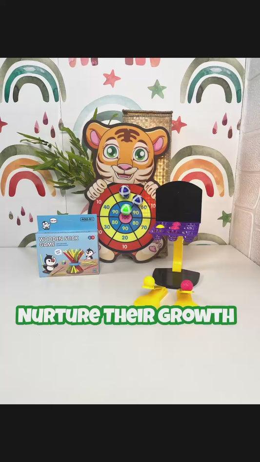 Felt Dart Board Game – Indoor Fun with Velcro Balls