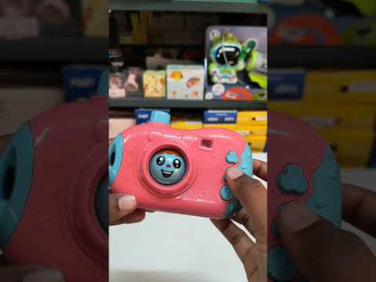 Cartoon Face Changing Camera Toy for Toddlers – Battery Operated & Musical Gift Toy ( DJ-229)