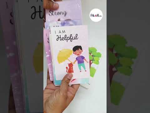 PiK A BOO Good Touch Bad Touch Flash Cards | Early Learning Fun (Set of 21)