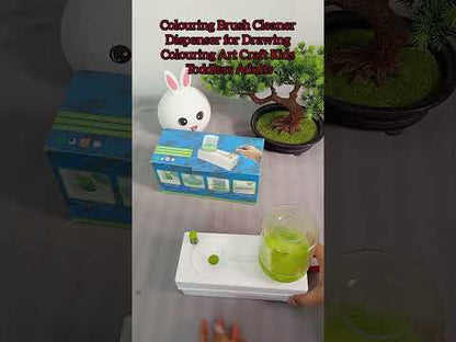 Colouring Brush Cleaner Dispenser for Drawing Colouring Art Craft Kids Toddlers Adults