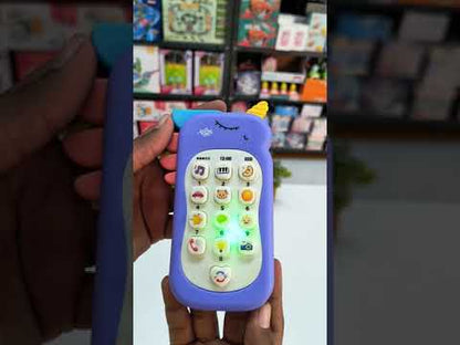 Baby Mobile Phone Toy - Musical & Educational Fun for Kids!